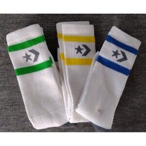 Converse VINTAGE Striped Tube Socks 16" Unisex